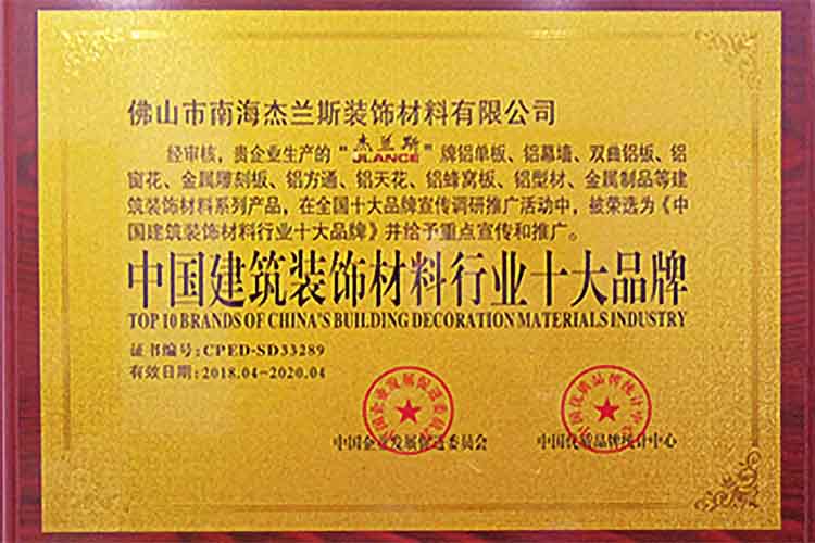 中國(guó)建筑裝飾材料行業(yè)十大品牌-1